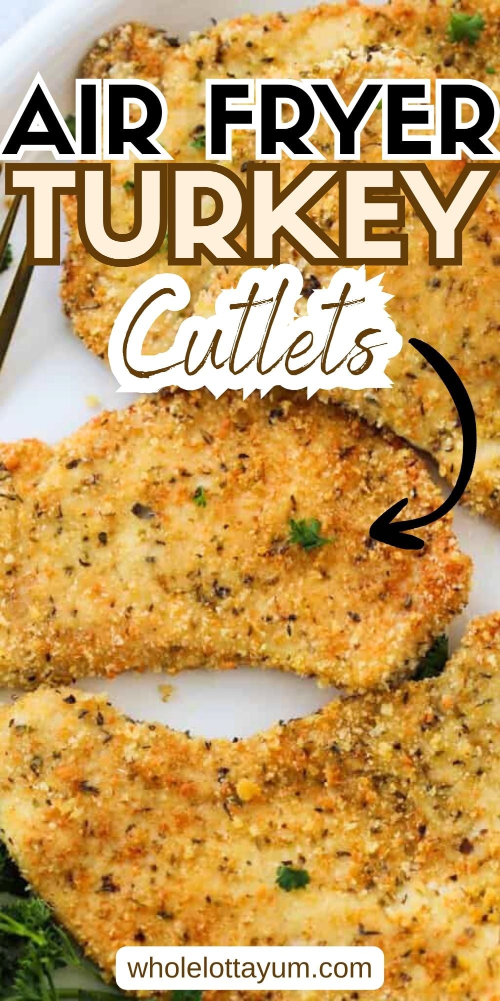 Air Fryer Turkey Cutlets Pinterest pins