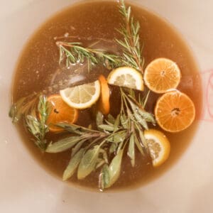 Simple Turkey Brine Whole Lotta Yum