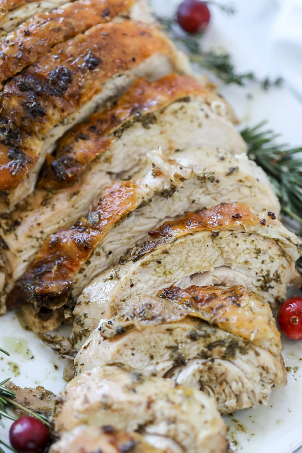 Herb Roast Half Turkey Breast Recipe (Split Turkey Breast)