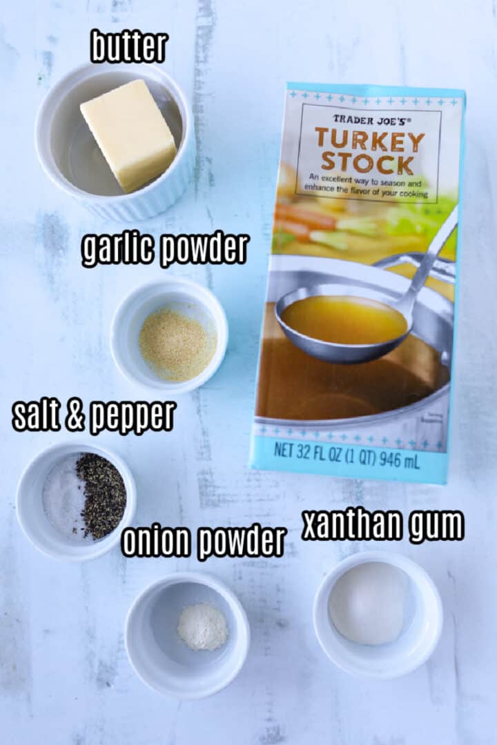 Easy Make Ahead Keto Turkey Gravy (with Xantham Gum)