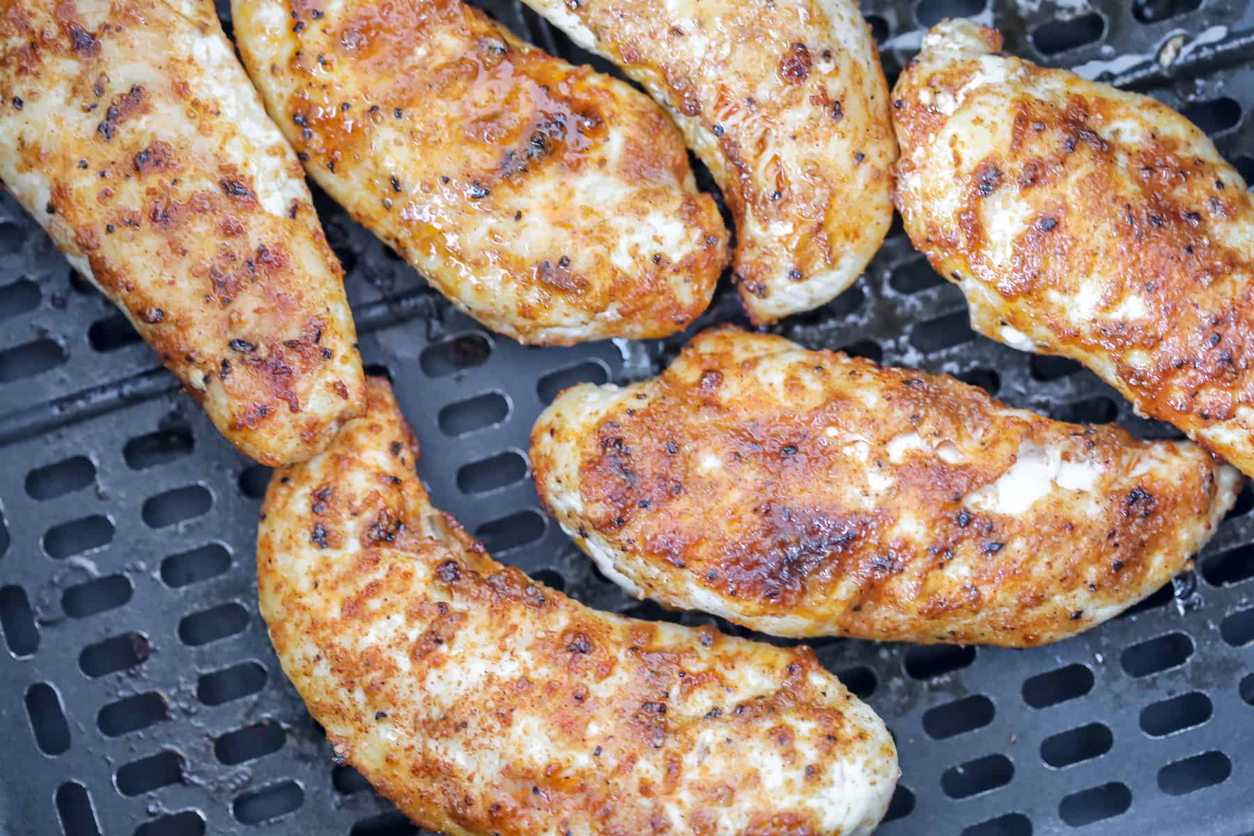 Air Fryer Frozen Chicken Tenderloins (Easy & Healthy Recipe!)