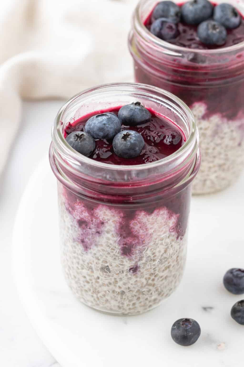 Blueberry Chia Pudding (with Almond Milk) Whole Lotta Yum
