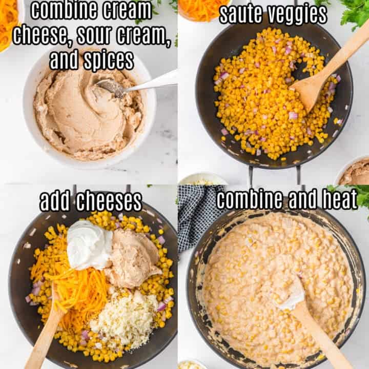 Easy Mexican Corn Dip with Cream Cheese Elotes Dip Recipe