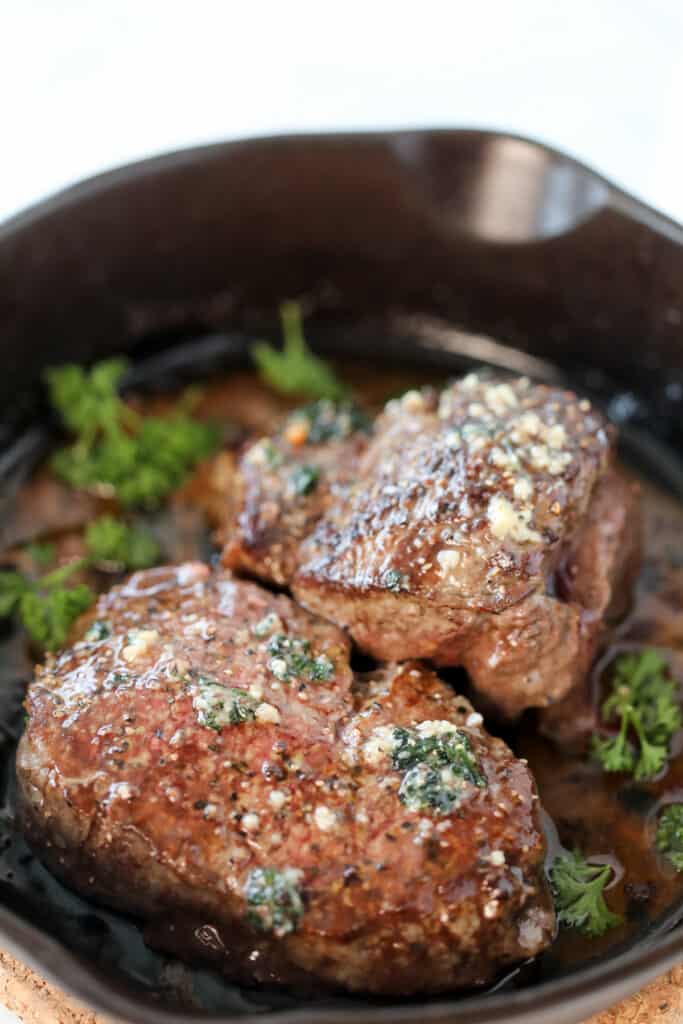 Pan-Seared Filet Mignon Recipe