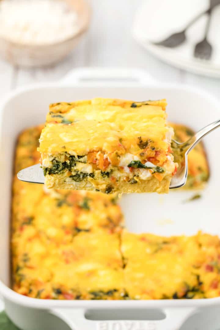 Healthy Breakfast Casserole (Easy Recipe!) Whole Lotta Yum