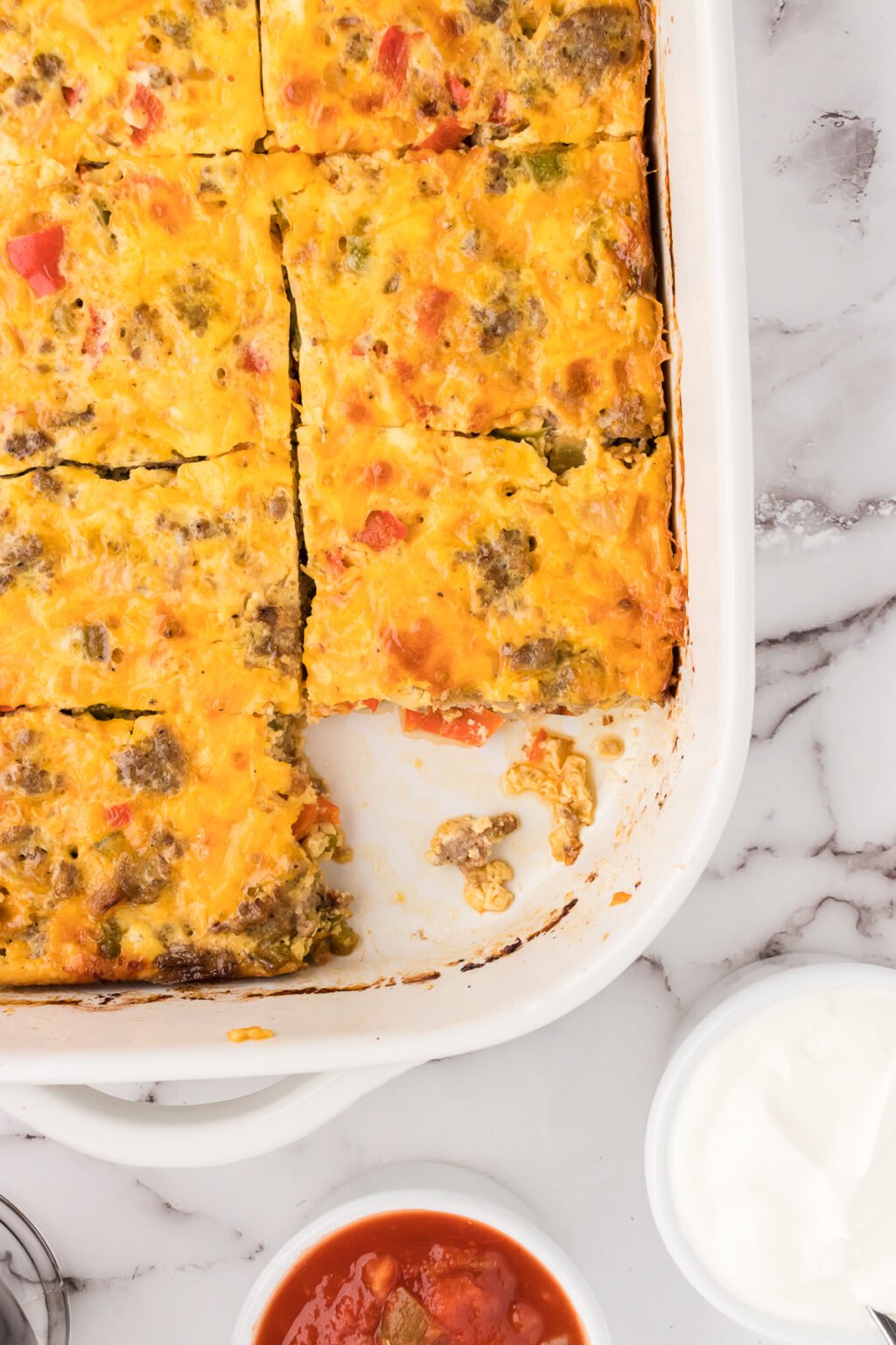 Sausage Egg Casserole (Without Bread) Whole Lotta Yum
