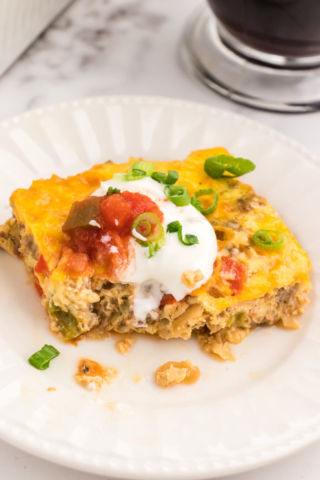 Sausage Egg Casserole (Without Bread) Whole Lotta Yum