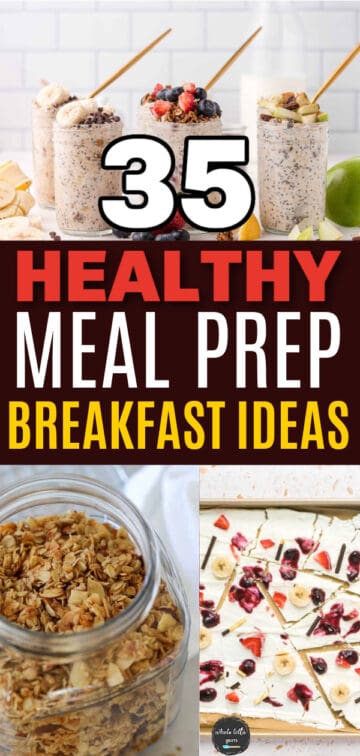 Best 35 Healthy Meal Prep Breakfast Ideas - Whole Lotta Yum
