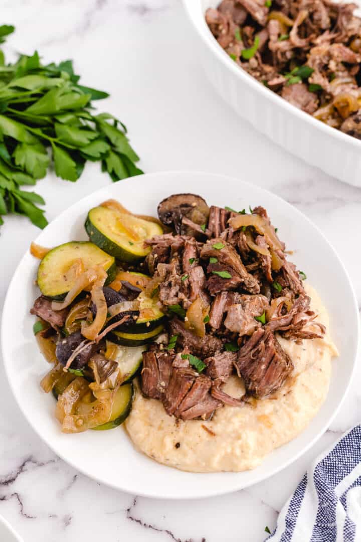 The Best Crock Pot Keto Pot Roast Whole Lotta Yum