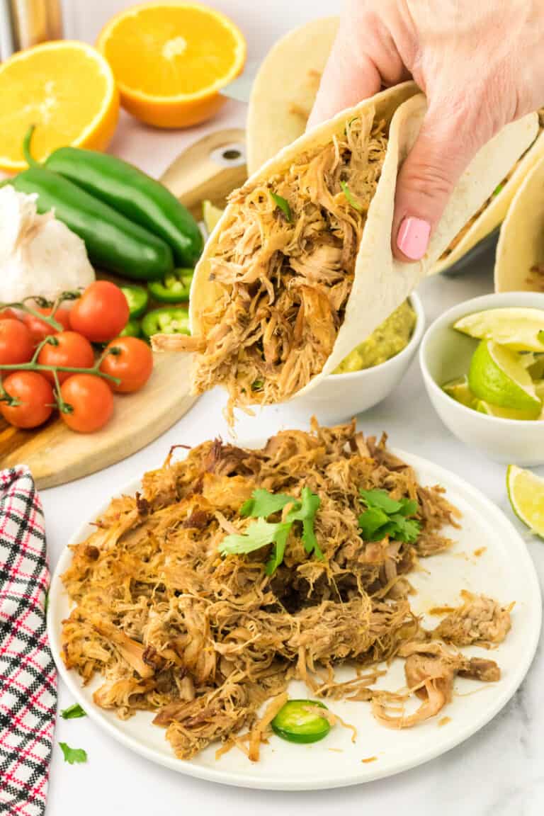 Perfect Crock Pot Carnitas Whole Lotta Yum