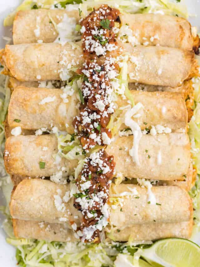 Homemade Taquitos in Air Fryer Whole Lotta Yum