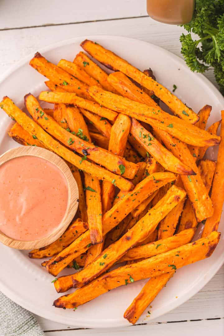 Homemade Sweet Potato Fries (Air Fryer) Whole Lotta Yum