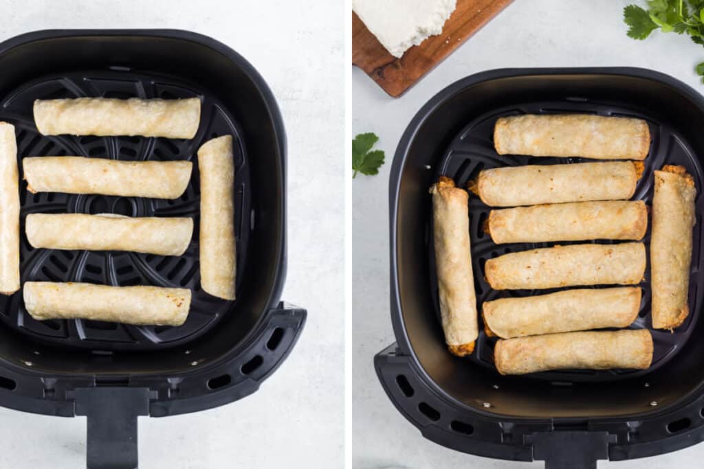 Air Fryer Chicken Taquitos Recipe (Easy & Crispy!) Whole Lotta Yum