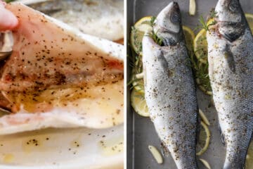 Italian Whole Branzino Fish Recipe (Branzini)