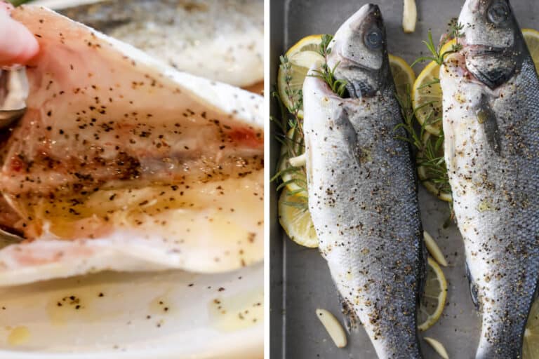 Italian Whole Branzino Fish Recipe (Branzini)