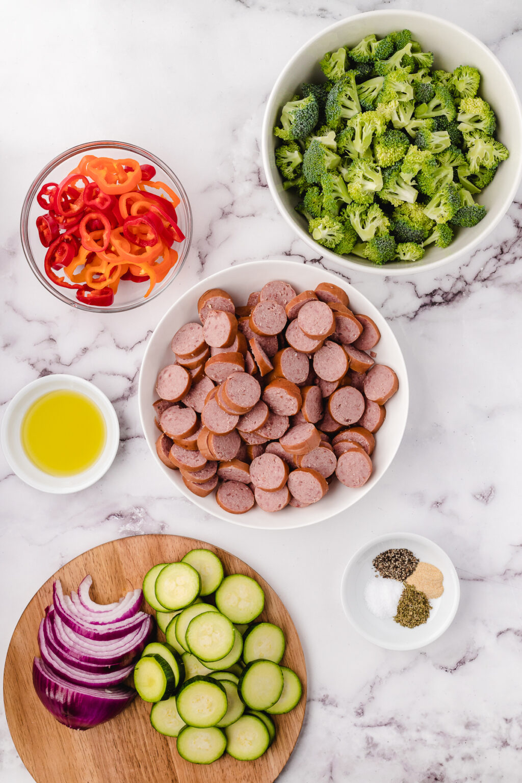 Air Fryer Sausage and Veggies Whole Lotta Yum