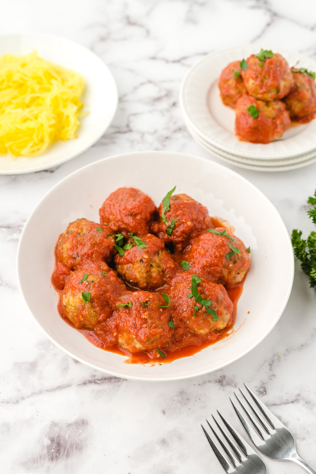 Baked Turkey Zucchini Meatballs (Healthy & Easy!)
