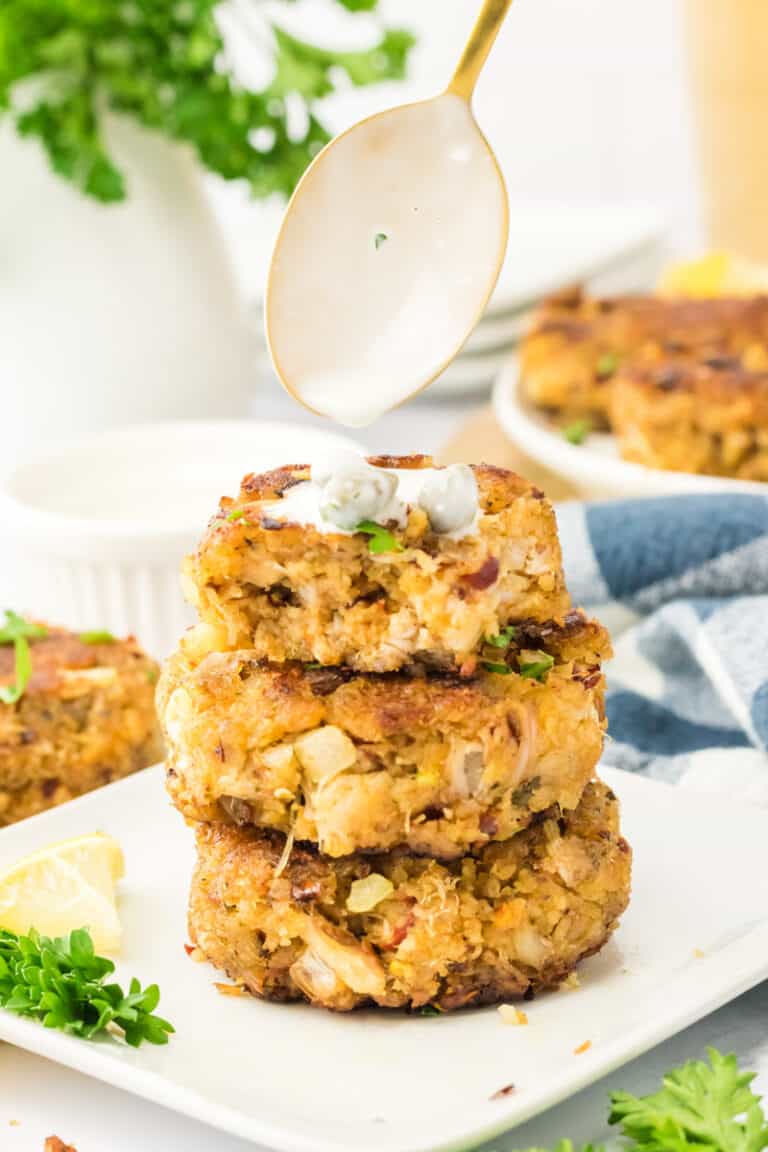 Pan Fried Crab Cakes with Canned Crab Whole Lotta Yum