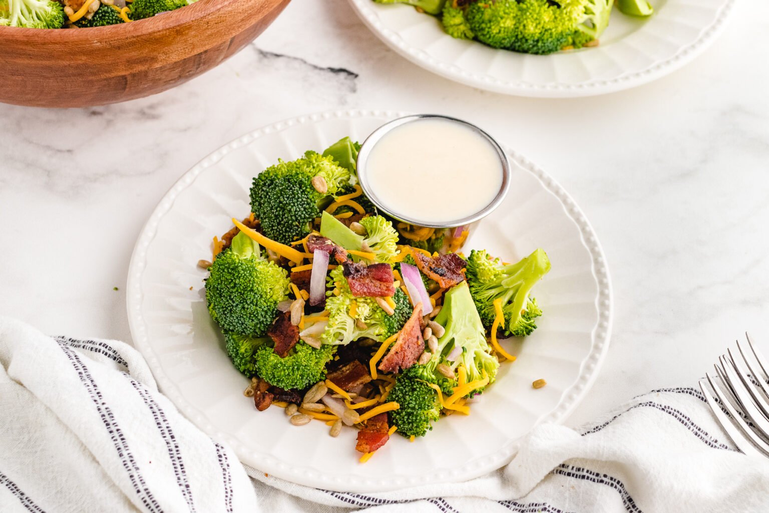 Best Ever Broccoli Salad Dressing! Whole Lotta Yum