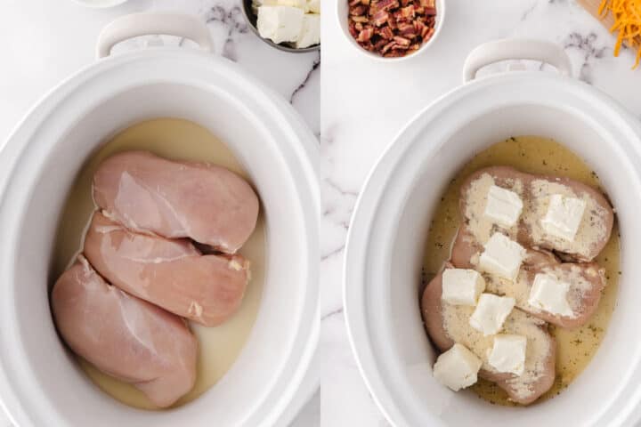 Easy Crack Chicken (Crock Pot Recipe) - Whole Lotta Yum