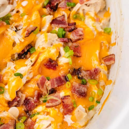 Easy Crack Chicken (Crock Pot Recipe) - Whole Lotta Yum