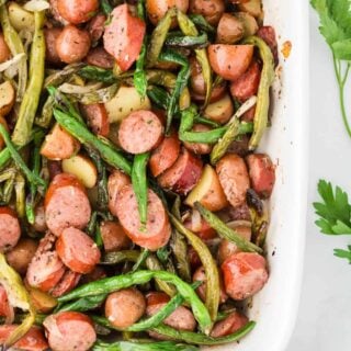 green beans sausage and potatoes 1 delicious healthy recipe