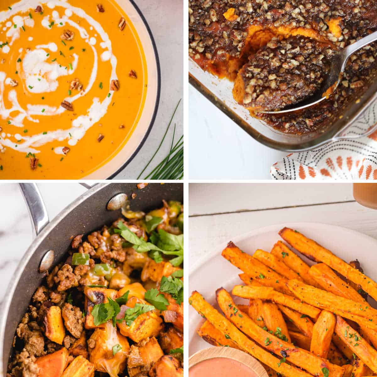 Garlic Butter Sweet Potato Fries - Grandbaby Cakes