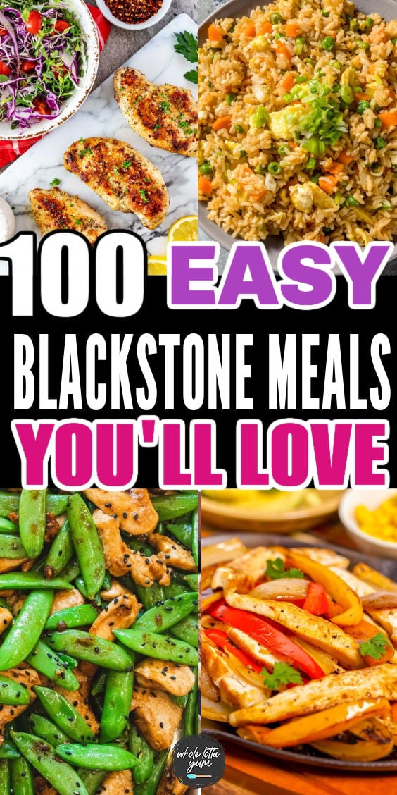 healthy blackstone griddle grill recipes for beginners pin for pinterest