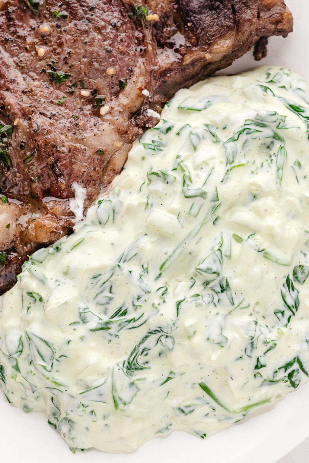 Steakhouse Creamed Spinach - Whole Lotta Yum