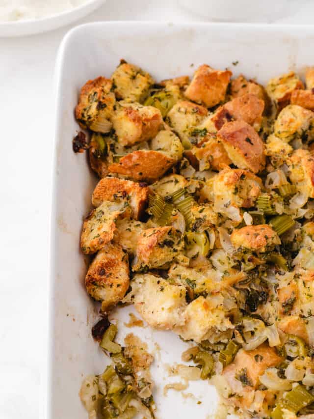 Sage and Onion Stuffing Whole Lotta Yum