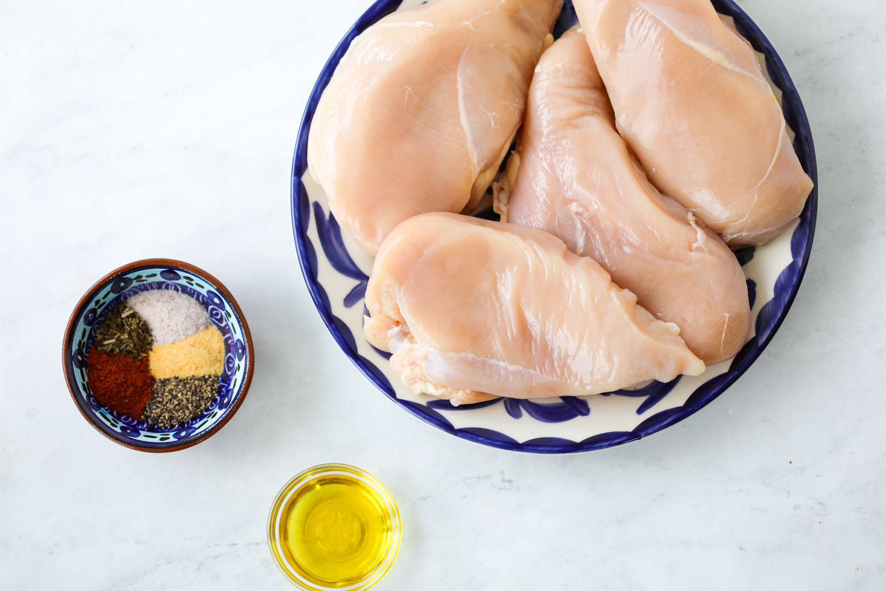 what you need to make simple baked chicken in the oven