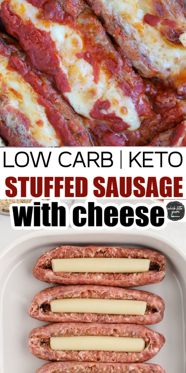 stuffed sausage pin for social media