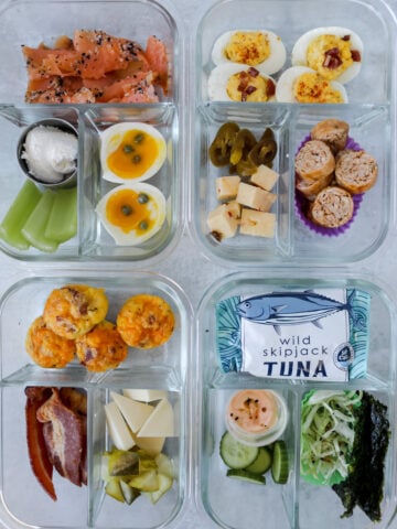 no carb breakfast box ideas