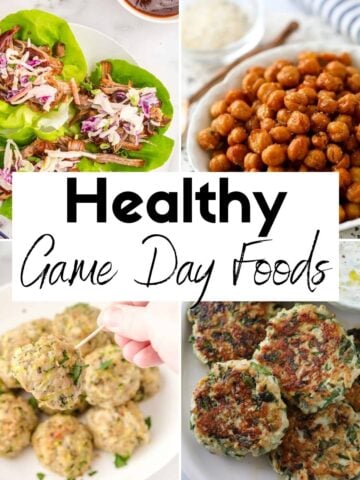 Healthy Game Day Foods
