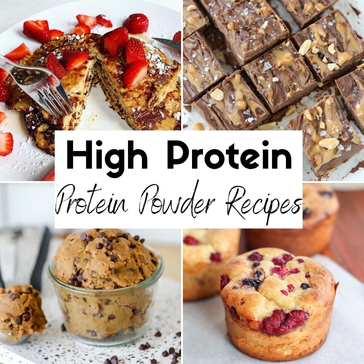 High Protein Recipes with Protein Powder