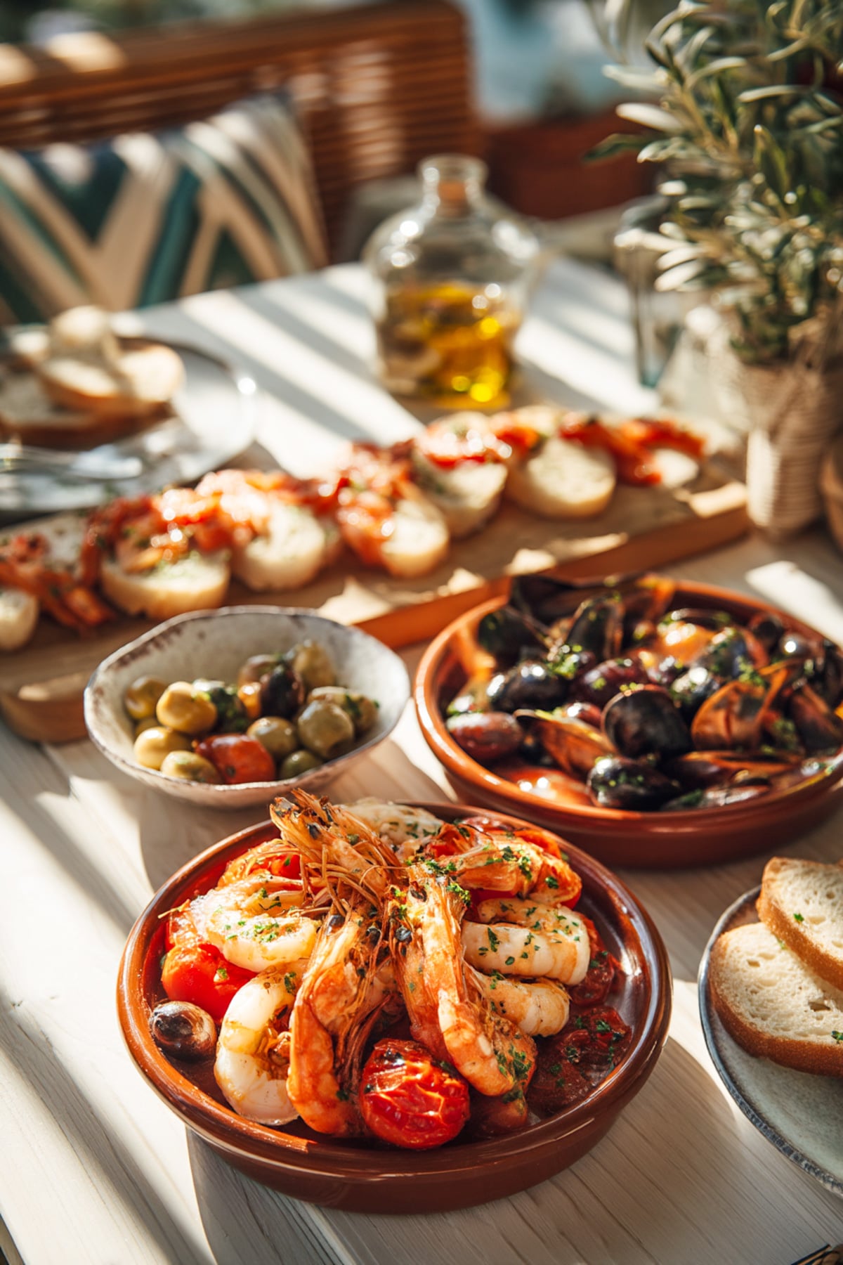 free mediterranean diet list of foods including ingredients for spanish tapas