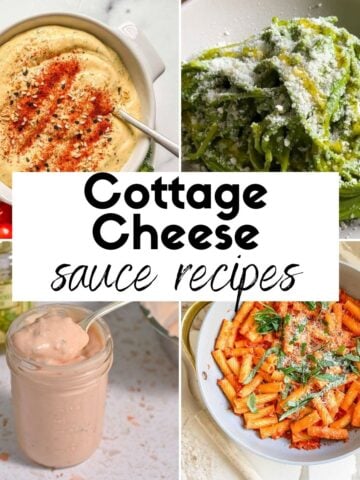 Sauces Made With Cottage Cheese