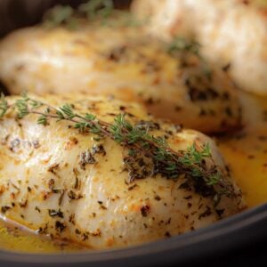 Healthy Crockpot Shredded Chicken