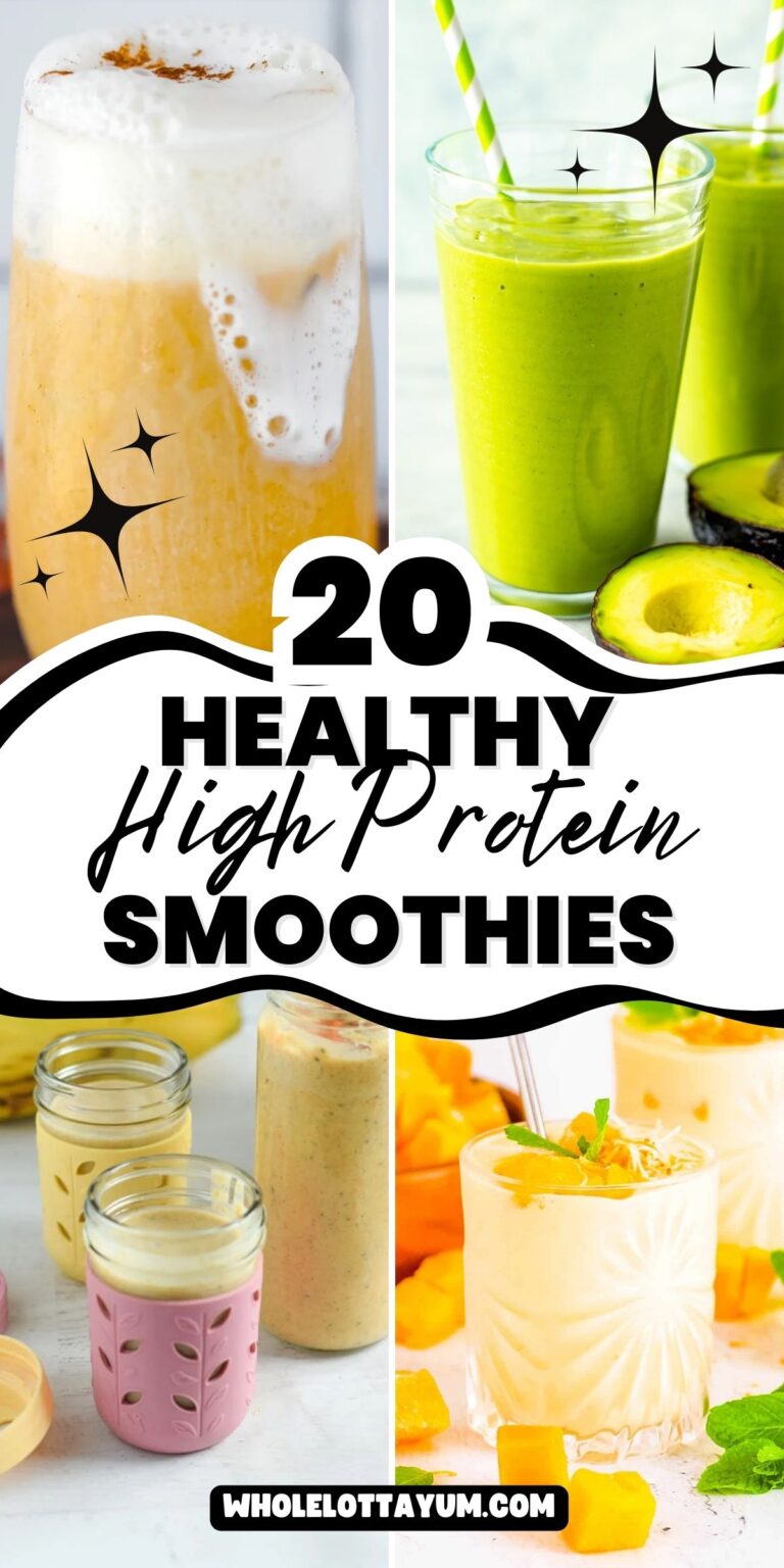 20 Protein Smoothie Recipes for Weight Loss