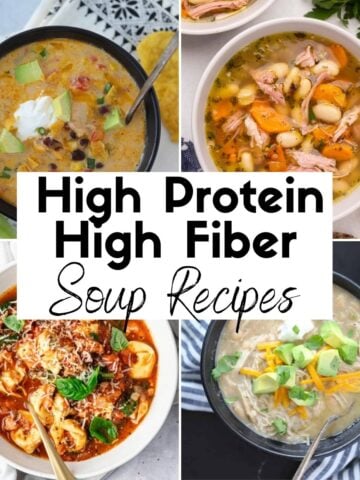 High Protein High Fiber Soup Recipes
