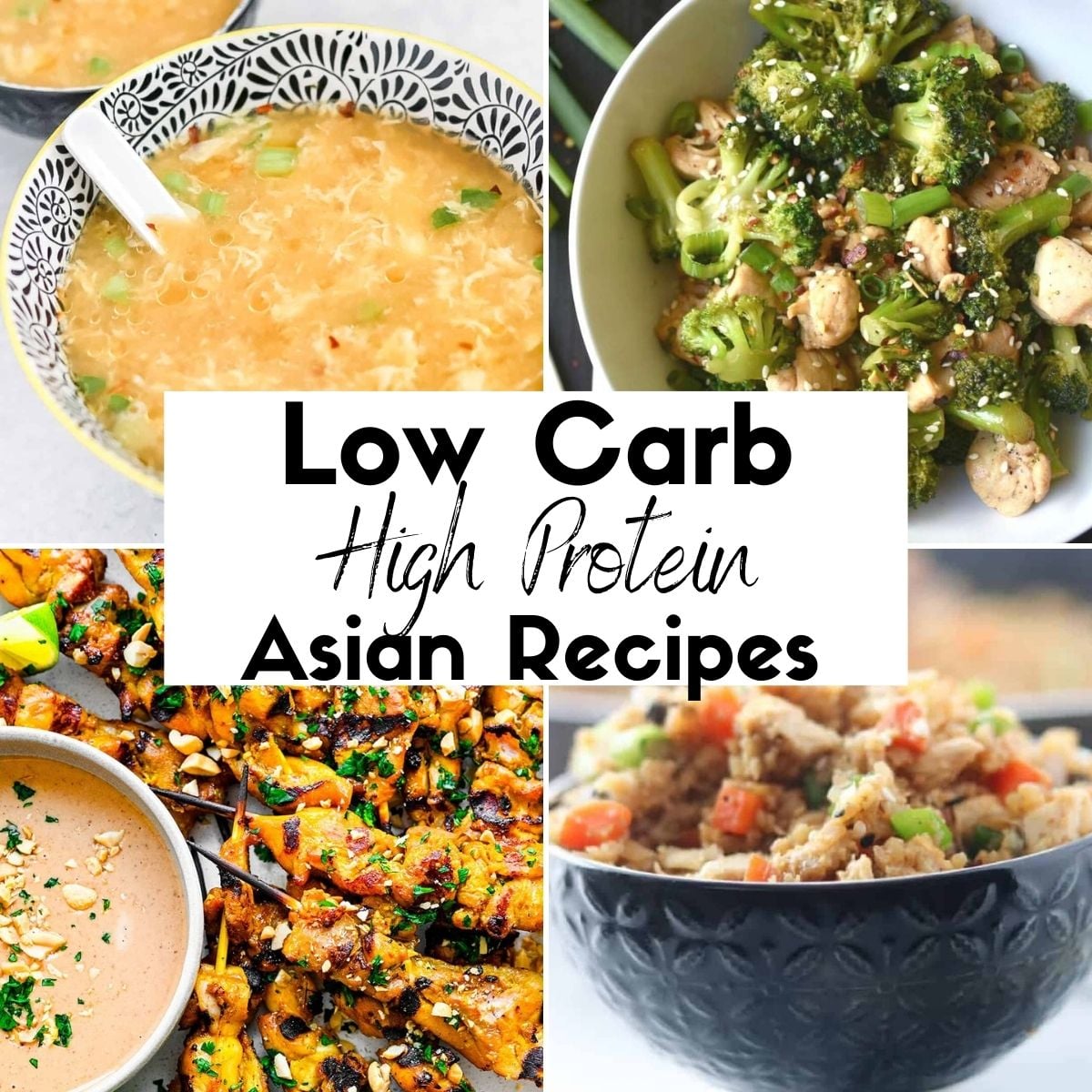 High Protein Low Carb Asian Recipes