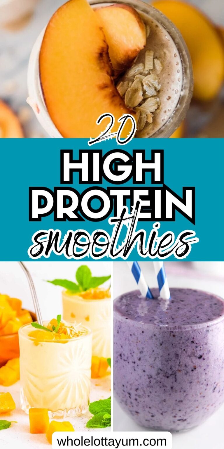 20 Protein Smoothie Recipes for Weight Loss