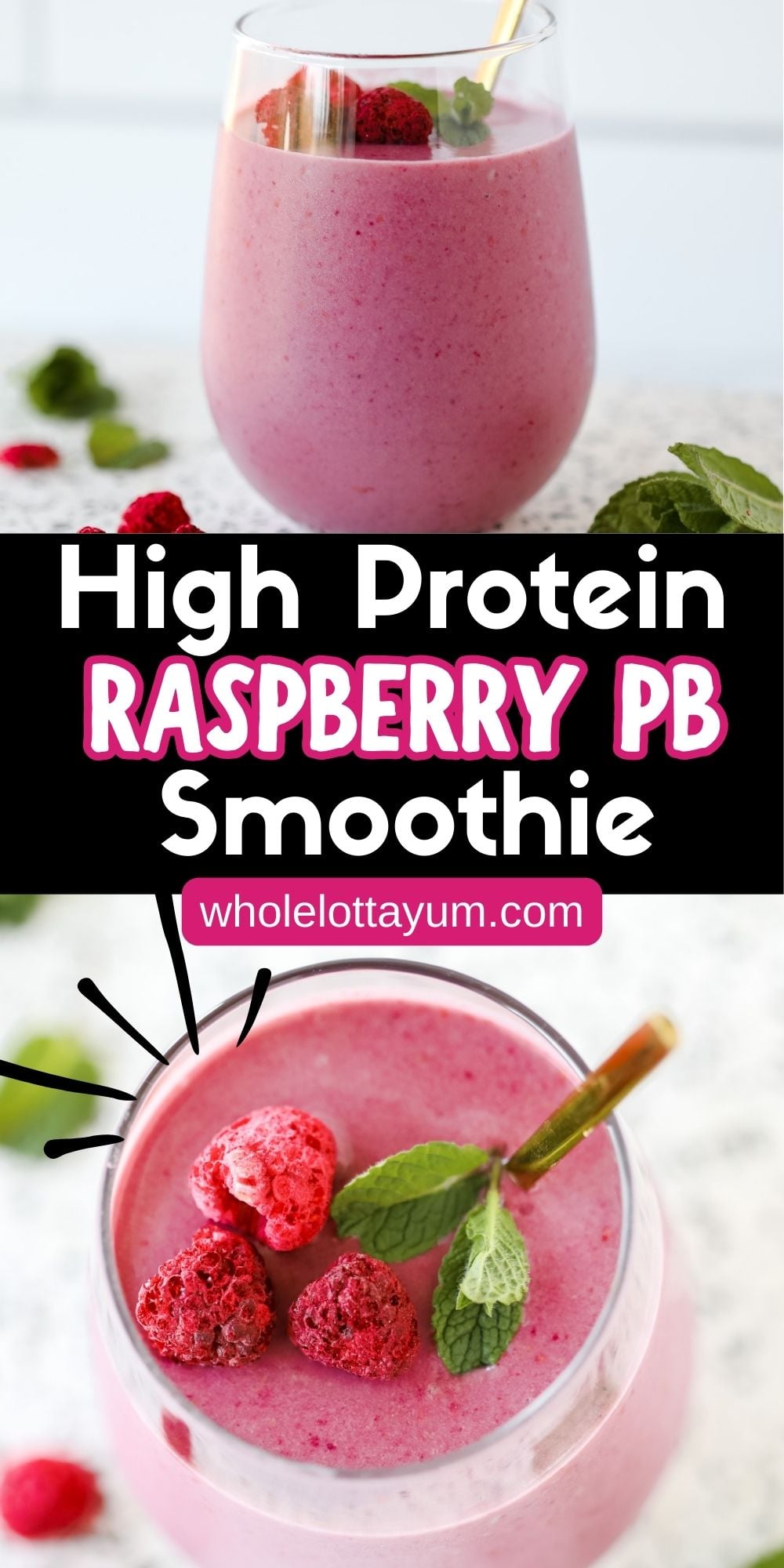 Healthy Raspberry Smoothie Healthy Raspberry Smoothie (Without Yogurt | No Banana)