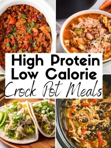 High Protein Low Calorie Crock Pot Meals