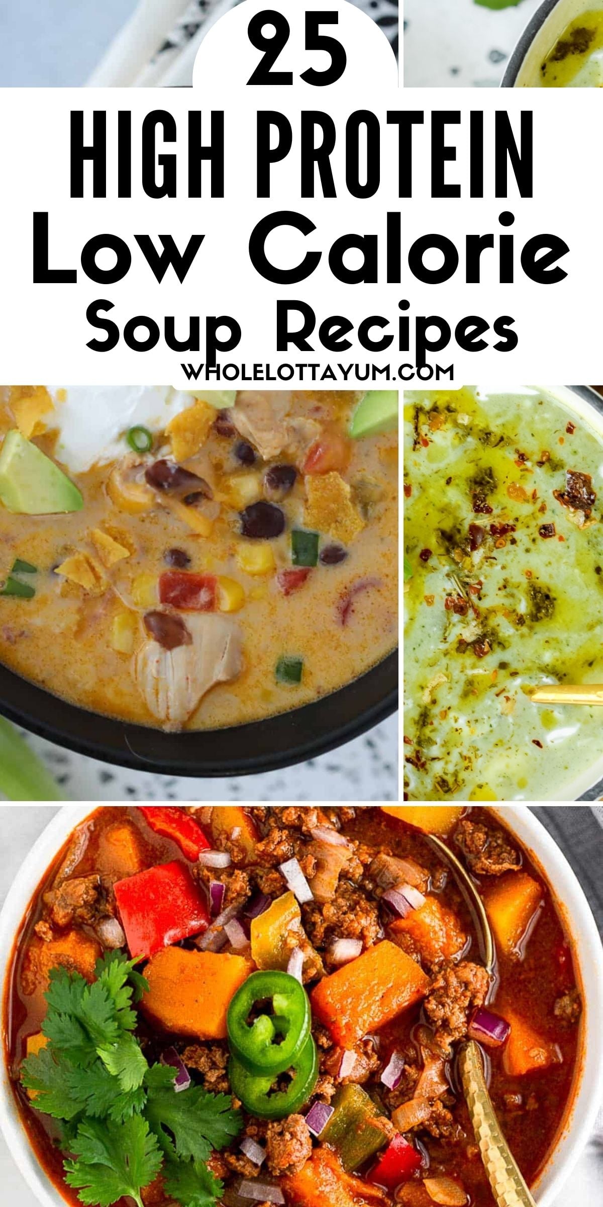 High Protein Low Calorie Soup Recipes