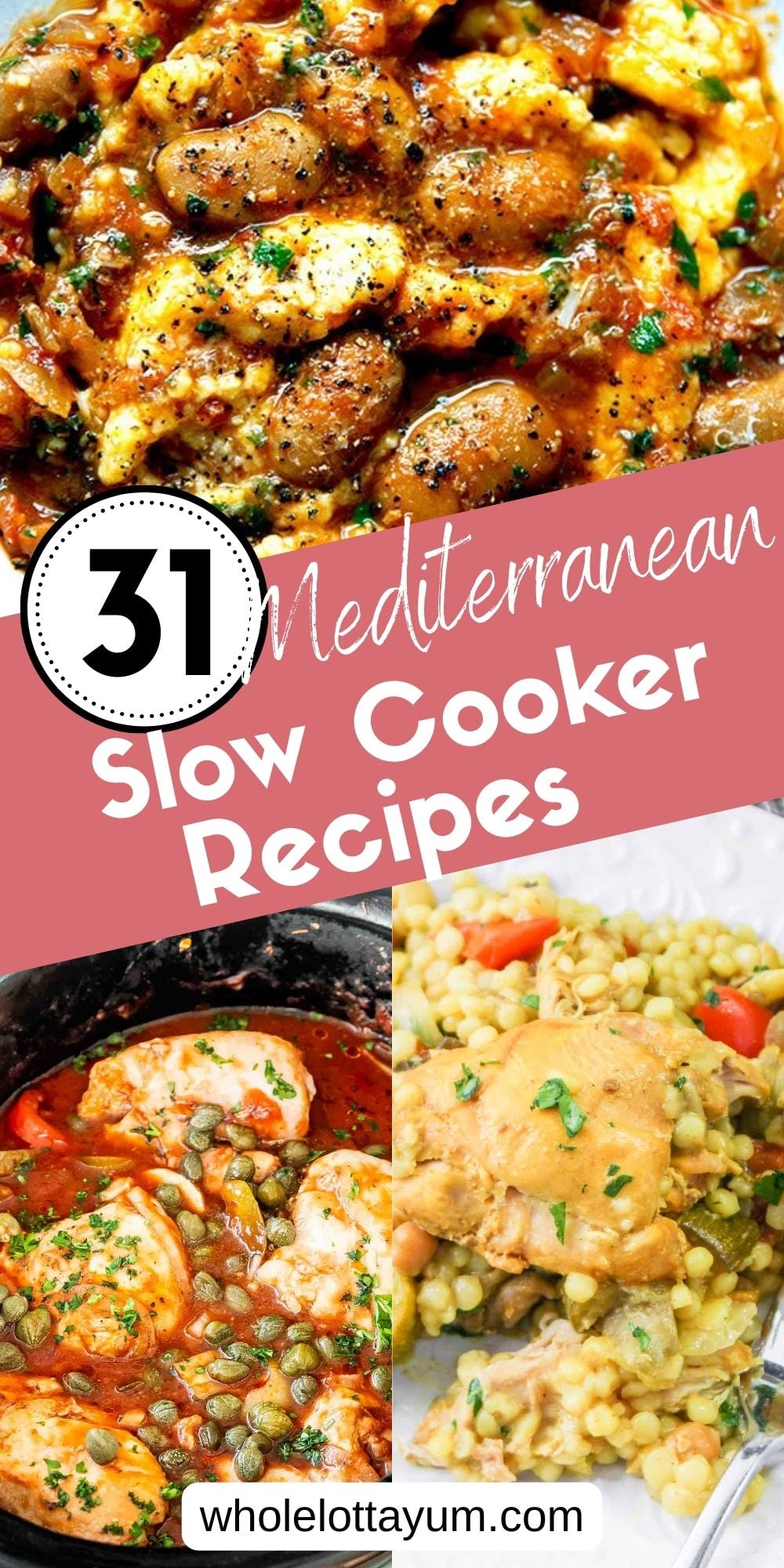 Mediterranean diet slow cooker meals