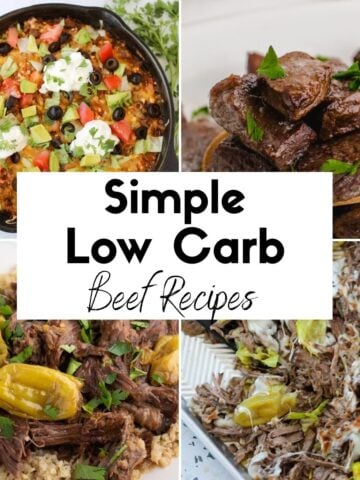 Simple Low Carb Beef Recipes