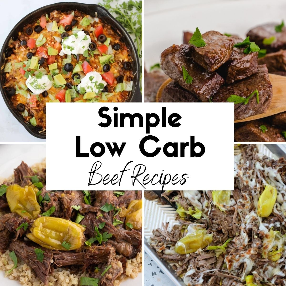 Simple Low Carb Beef Recipes