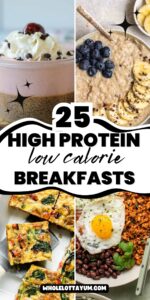 25 Low Calorie High Protein Breakfast for Weight Loss