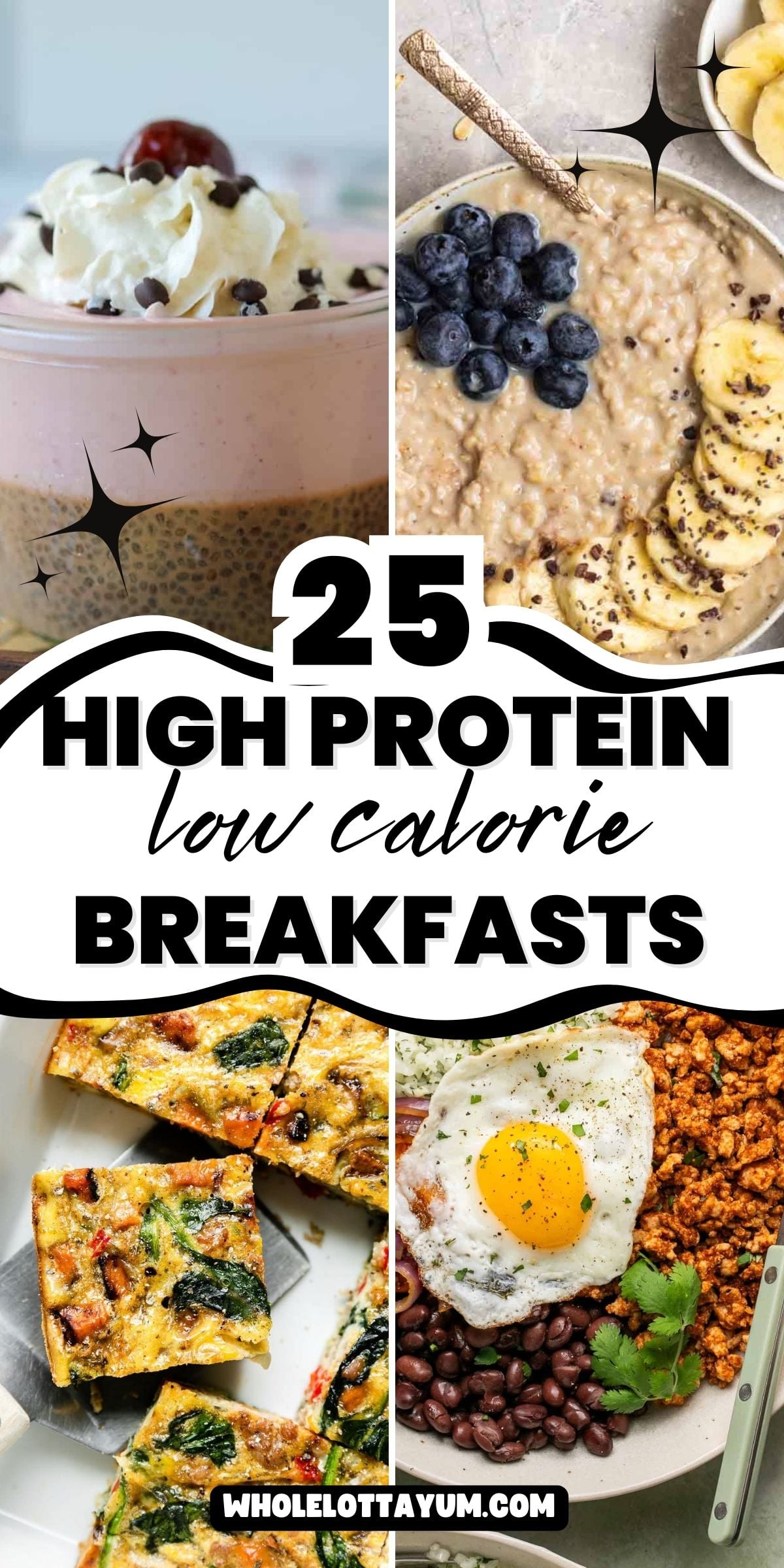 high protein low calorie breakfast